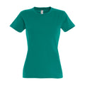 Denim - Pack Shot - SOLS Womens-Ladies Imperial Short-Sleeved T-Shirt