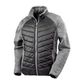 Black-Grey Marl - Front - Result Mens Work-Guard Elevator Jacket