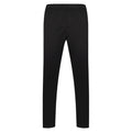 Black-White - Front - Finden & Hales Mens Knitted Tracksuit Pants