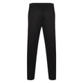 Black-White - Back - Finden & Hales Mens Knitted Tracksuit Pants