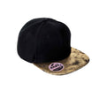 Black-Gold - Back - Result Mens Bronx Glitter Snapback Cap