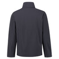 Seal Grey-Black - Back - Regatta Mens Arcola Soft Shell Jacket