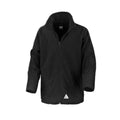 Black - Front - Result Kids Micron Fleece Jacket