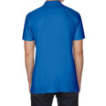 Royal Blue - Back - Gildan Mens SoftStyle Double Pique Polo Shirt