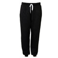 Black - Front - Canvas Unisex Jogger Sweatpants