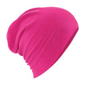 Fuchsia - Front - Beechfield Mens Hemsedal Slouch Beanie