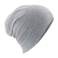 Heather Grey - Front - Beechfield Mens Hemsedal Slouch Beanie