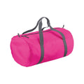 Fuchsia - Front - BagBase Packaway Barrel Bag