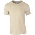 Sand - Front - Gildan Mens SoftStyle Ringspun T-Shirt