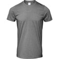 Graphite Heather - Front - Gildan Mens SoftStyle Ringspun T-Shirt