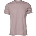 Pink Gravel Heather - Front - Bella + Canvas Adults Unisex Heather CVC T-Shirt