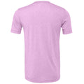 Lilac Heather - Back - Bella + Canvas Adults Unisex Heather CVC T-Shirt