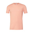 Heather Peach - Front - Bella + Canvas Adults Unisex Heather CVC T-Shirt