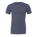 Heather Navy - Front - Bella + Canvas Adults Unisex Heather CVC T-Shirt