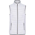 White - Front - Kariban Womens-Ladies Lightweight Down Bodywarmer