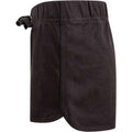 Black-Black - Side - Skinni Minni Childrens-Kids Retro Shorts