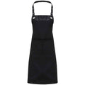 Black - Front - Premier Espresso Bib Apron