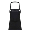 Black-Brown Denim - Front - Premier Espresso Bib Apron