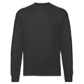 Black - Front - Fruit Of The Loom Mens Classic Drop Shoulder Sweatshirt