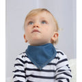 Denim Blue - Back - BabyBugz Baby Rocks Denim Bandana Bib