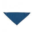 Denim Blue - Front - BabyBugz Baby Rocks Denim Bandana Bib