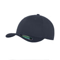 Greyish Navy - Front - Flexfit Unisex 5 Panel Cap