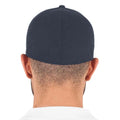 Greyish Navy - Side - Flexfit Unisex 5 Panel Cap