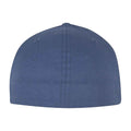 China Blue - Back - Flexfit Unisex Wooly Combed Cap