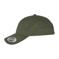 Burnt Olive - Side - Flexfit Unisex Low Profile Cotton Twill Cap