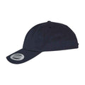 Dark Navy - Side - Flexfit Unisex Low Profile Cotton Twill Cap