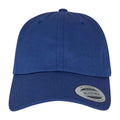 Sea Blue - Front - Flexfit Unisex Low Profile Cotton Twill Cap