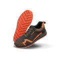 Black-Orange - Back - Result Work-Guard Unisex Hardy Safety Trainers