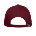 Burgundy - Back - SOLS Unisex Buffalo 6 Panel Baseball Cap