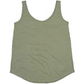 Soft Olive - Front - Mantis Womens-Ladies Loose Fit Vest