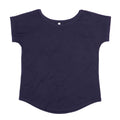 Navy - Front - Mantis Womens-Ladies Loose Fit T-Shirt