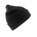 Black - Front - Result Adults Unisex Woolly Ski Hat