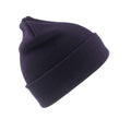 Navy - Front - Result Adults Unisex Woolly Ski Hat