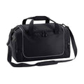 Black-Light Grey - Front - Quadra Teamwear Locker Bag