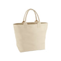 Off White - Front - Quadra Womens-Ladies Canvas Deck Bag