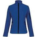 Dark Royal Blue - Front - Kariban Womens-Ladies Soft Shell Jacket