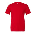 Red - Front - Bella + Canvas Adults Unisex Crew Neck T-Shirt