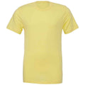 Yellow - Front - Bella + Canvas Adults Unisex Crew Neck T-Shirt