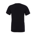 Black - Back - Bella + Canvas Adults Unisex Crew Neck T-Shirt