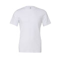 White - Front - Bella + Canvas Adults Unisex Crew Neck T-Shirt