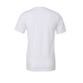 White - Back - Bella + Canvas Adults Unisex Crew Neck T-Shirt