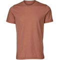 Terracotta - Front - Bella + Canvas Adults Unisex Crew Neck T-Shirt