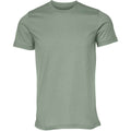 Sage Green - Front - Bella + Canvas Adults Unisex Crew Neck T-Shirt