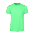 Synthetic Green - Front - Bella + Canvas Adults Unisex Crew Neck T-Shirt