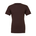 Brown - Front - Bella + Canvas Adults Unisex Crew Neck T-Shirt