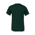 Forest Green - Back - Bella + Canvas Adults Unisex Crew Neck T-Shirt